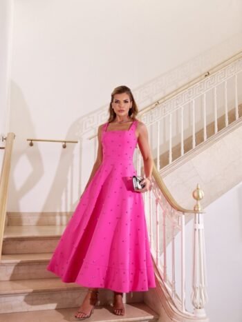 VESTIDO MIDI BELÍSSIMA PINK