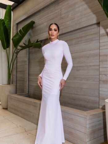 VESTIDO LONGO SCARLETT ROSA