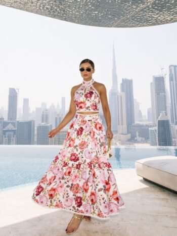 CONJUNTO MIDI FLORAL POSITANO BLOOM