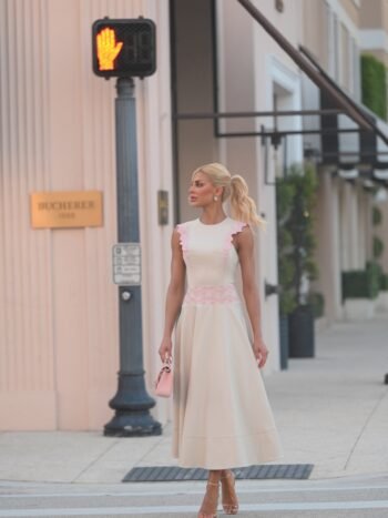 Vestido Midi Crepe Amore