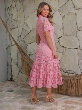 Vestido Midi Maria Rosa