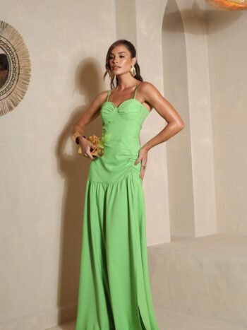 Vestido Longo Martina Verde