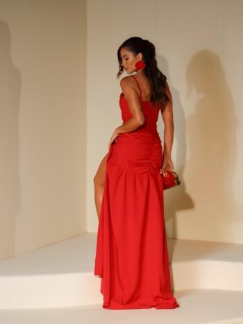 Vestido Longo Martina Vermelho