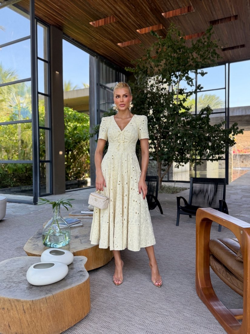Vestido Midi Laise Bella di Sanremo - Imagem 7