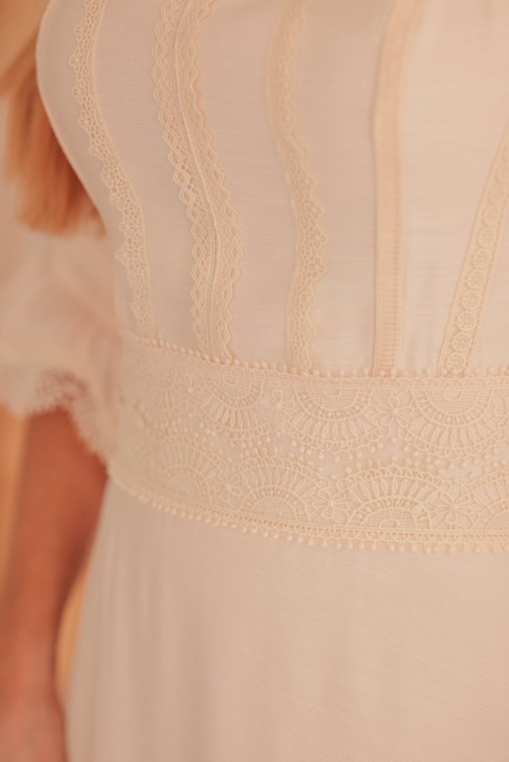 Vestido Midi Poliana Vanila - Imagem 6