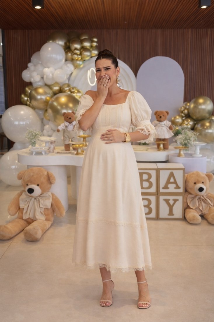 Vestido Midi Poliana Vanila - Imagem 8