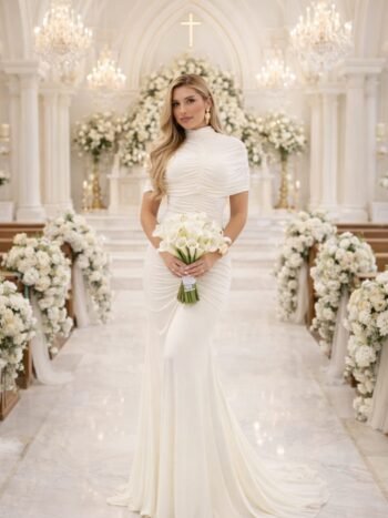 Vestido Longo Ofélia Off White