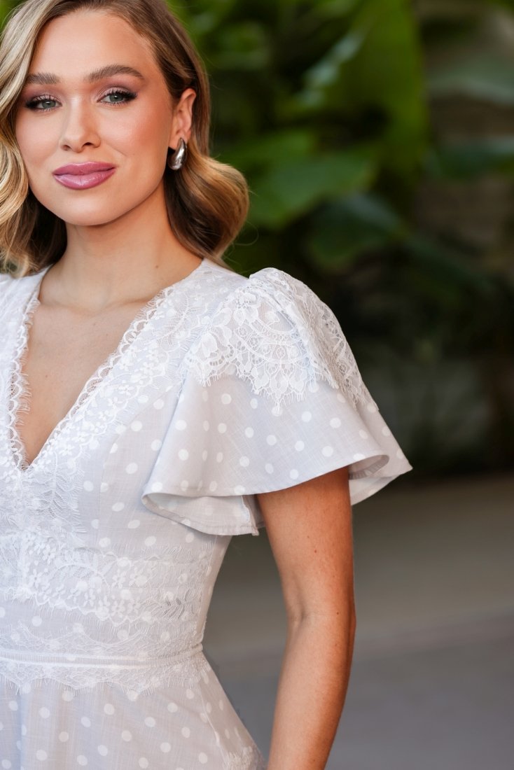 Vestido Midi Cinza Adriana - Imagem 3
