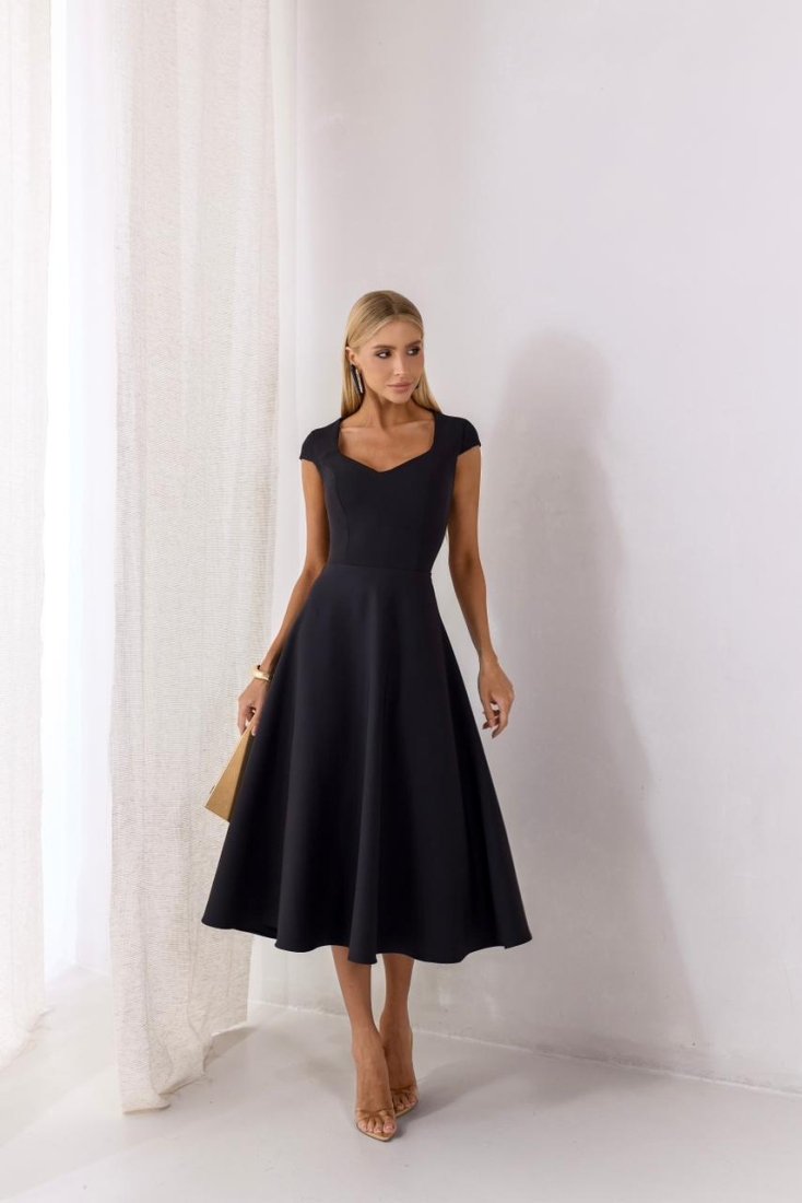 Vestido Midi Julieta Preto