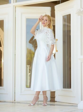 Vestido Midi Noiva Rubi