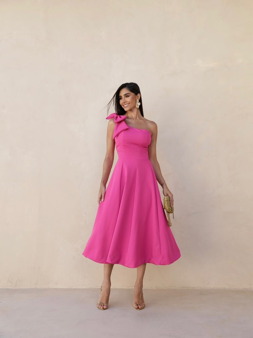 Vestido Midi Clássico Kamila